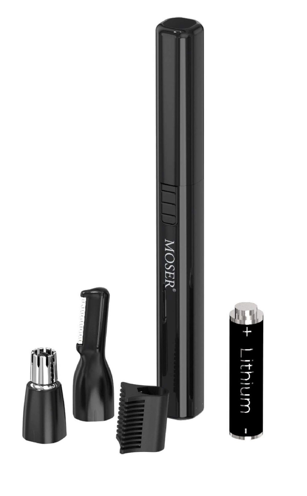 Триммер для стрижки волос в носу и ушах Moser Precision Lithium (5640-1801) - 5