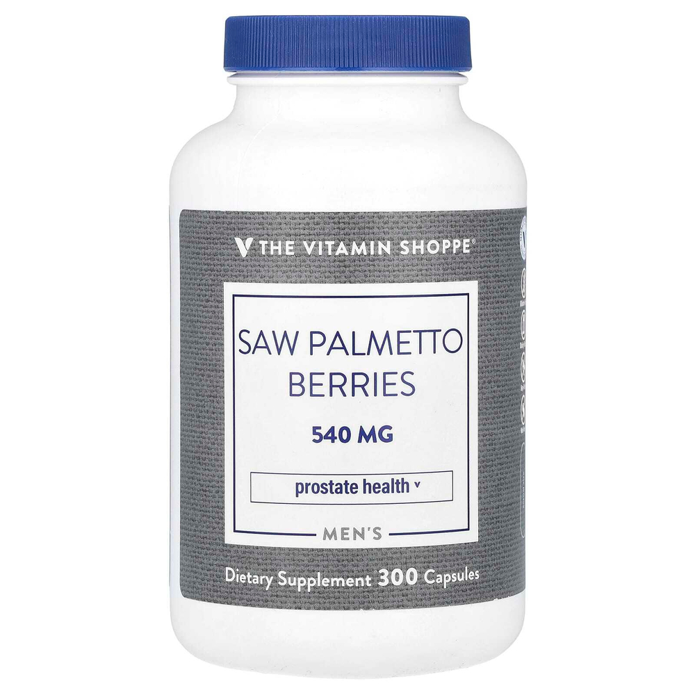 The Vitamin Shoppe, Мужские ягоды серенои, 540 мг, 300 капсул