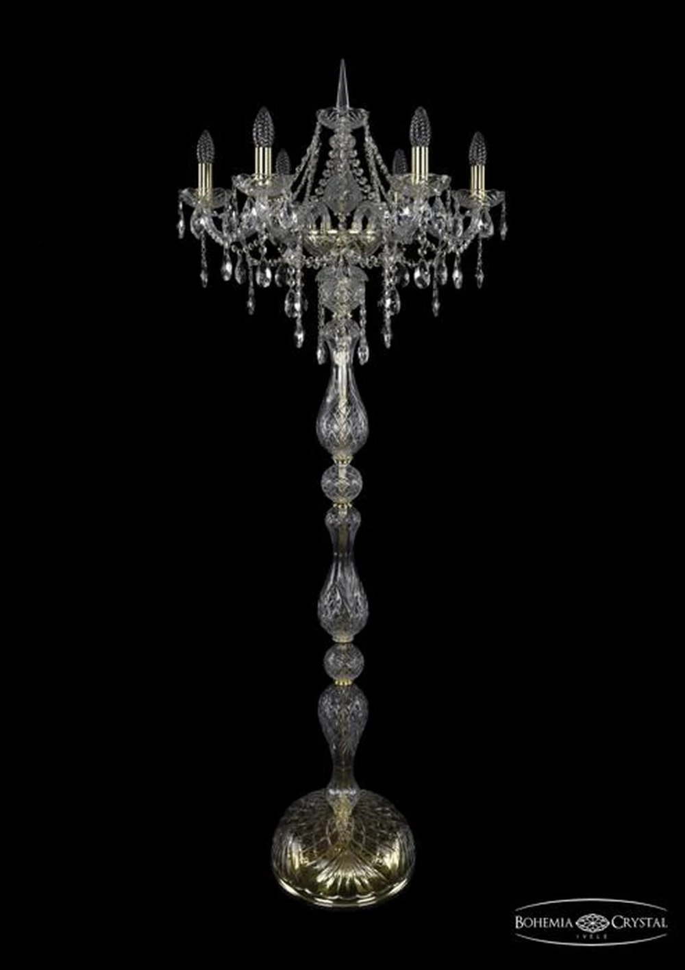 Торшер Bohemia Ivele 1415T1/6/200-160/G