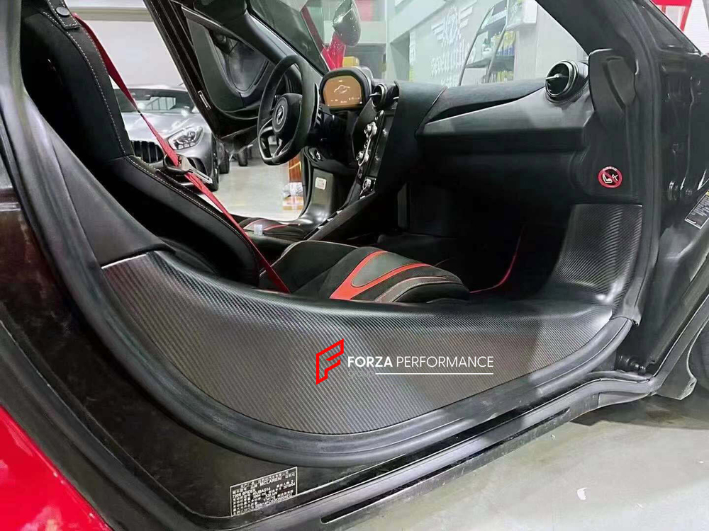 Карбоновый порог для McLaren 720S, 12C, 650S, 540C 2017+ МакЛарен тюнинг