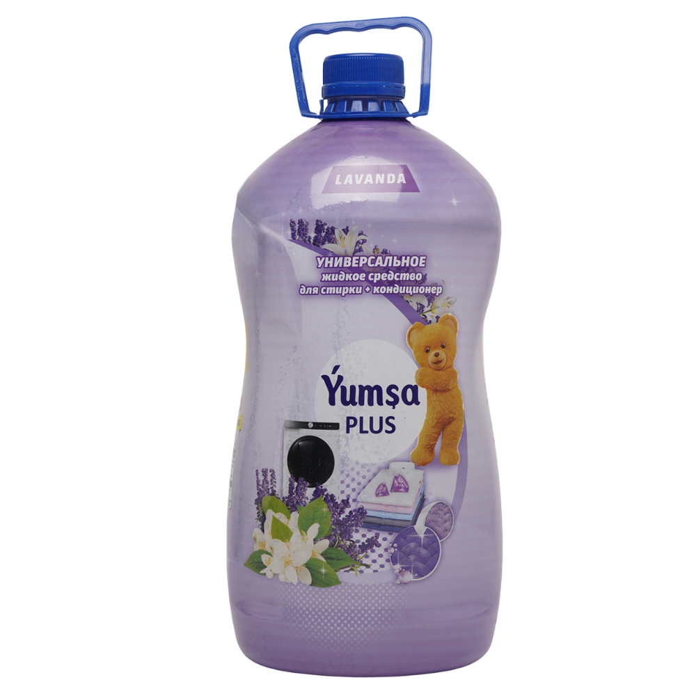 Гель для стирки+кондиционер Yumsa Plus Lavanda 5л