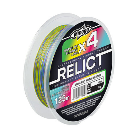 RELICT MULTICOLOR  X4, 125 m, d 0,12 mm., test 4,51 kg.