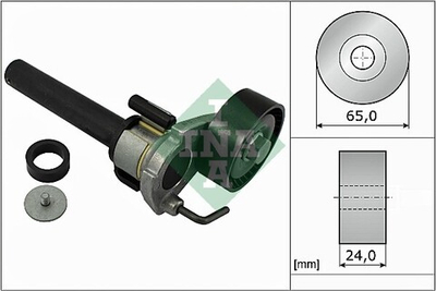 INA - 534042210-INA - Belt Tensioner, V-ribbed belt