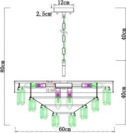Подвесная люстра Arte Lamp