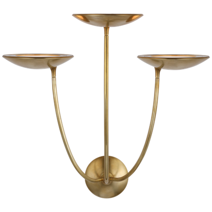 Настенный светильник Visual Comfort Keira Large Triple Sconce (Open Box)