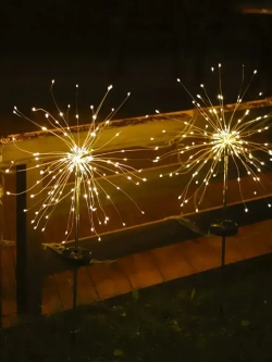 Светильник уличный на солнечной батарее Фейерверк