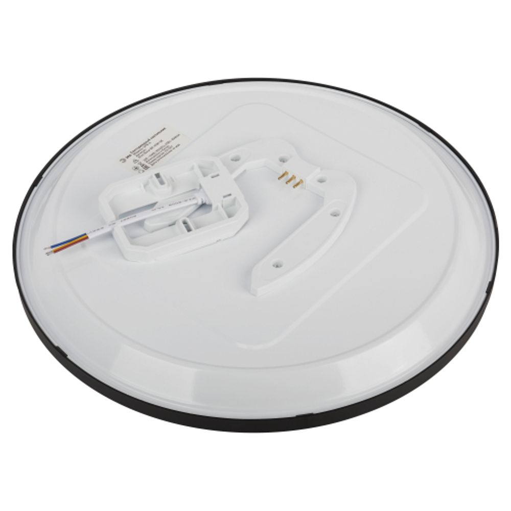 Светильник потолочный светодиодный ЭРА Классик без ДУ SPB-6 Slim Base BK 45W -5K | Светильники SPB-6 без ДУ