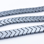 Гематит (имитация), размер 10*8 мм, цена за 20 шт (1/4 нити)