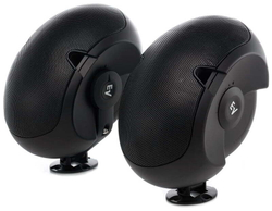 Electro-Voice EVID 4.2T корпусной громкоговоритель 2x4'/1', 7,5/15/30W, 100V, in/outdoor, цвет черный, ЦЕНА ЗА ПАРУ