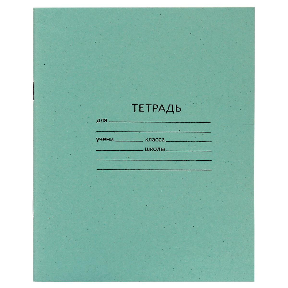 Тетрадь школьная А5 24 л клетка, белизна 65% (КПК)