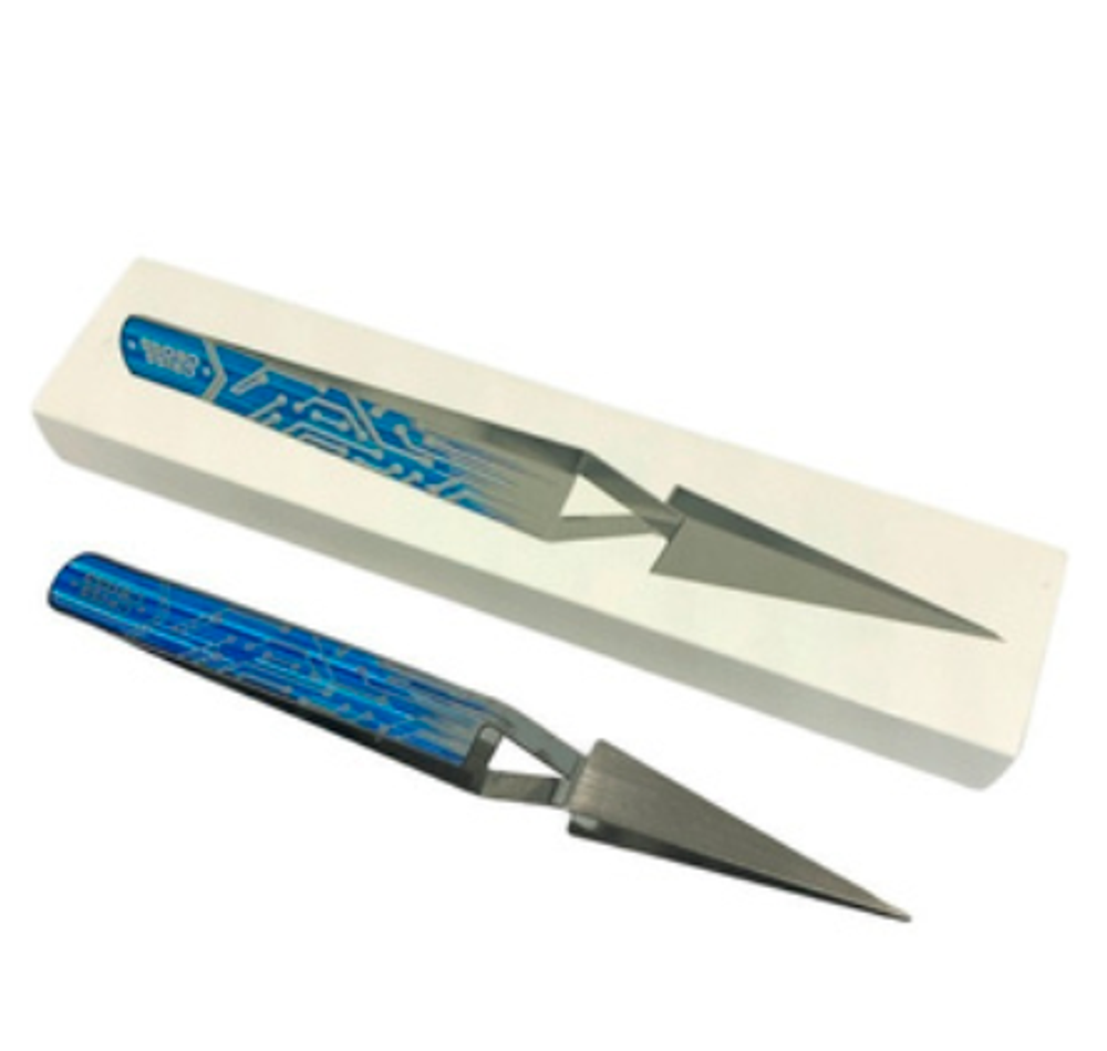 Criss Cross Tongs - blue