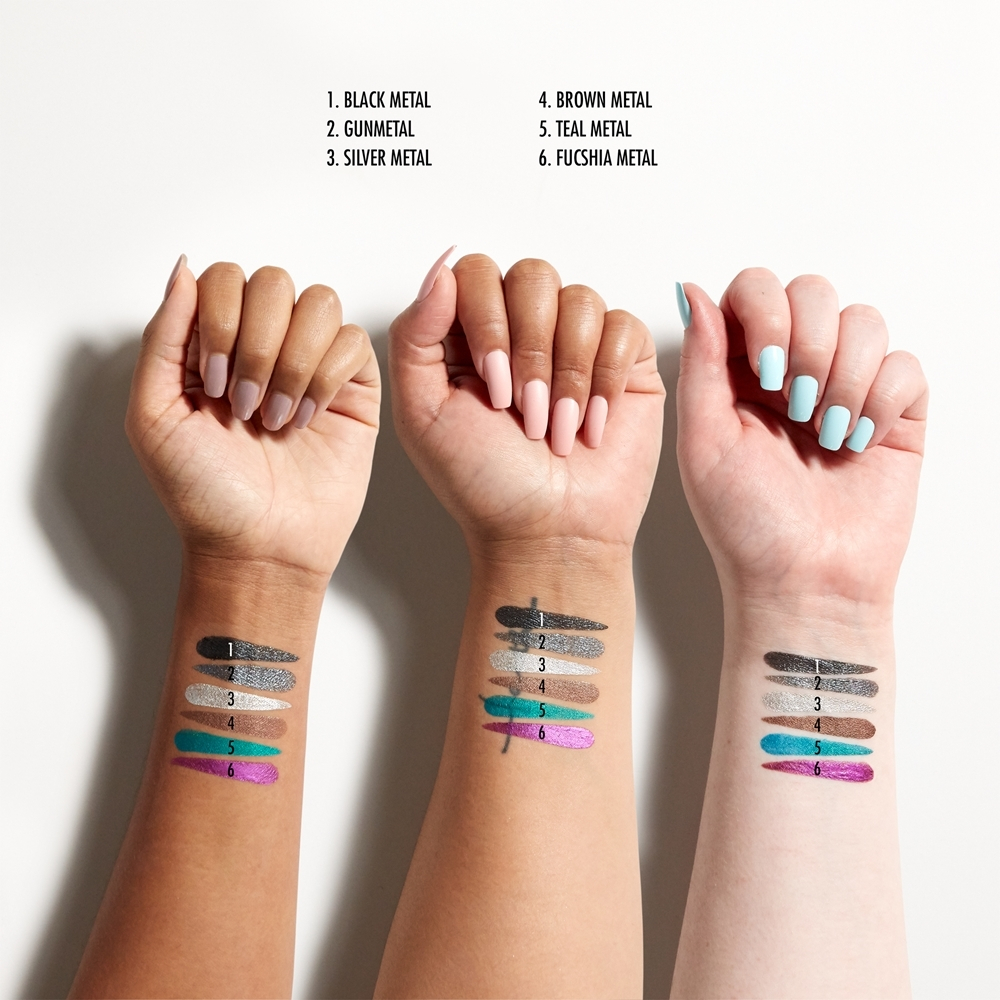 NYX Professional Makeup Epic Wear Metallic Liquid Liner - Долговечная гелевая подводка для глаз, 3,5 ml