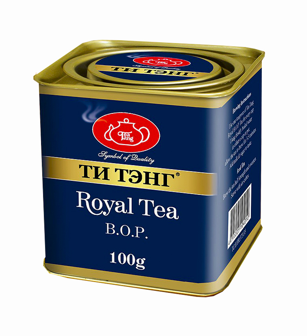 Чай Ти Тэнг Королевский Роял ВОР черный 100 гр ж/б