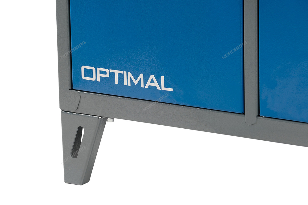 NORDBERG (NW302) Верстак слесарный 3-х тумбовый, 2 створки