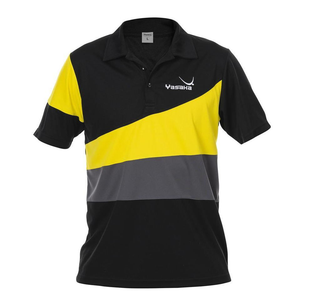 Yasaka Shirt Castor yellow/black