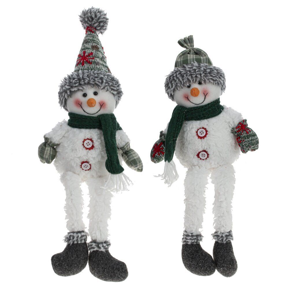 GAEM Игрушка набивная "Снеговик", L13 W7 H45/18 см, 2в.