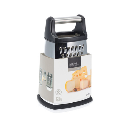 Терка из нержавеющей стали с миской 14.5*12*24.5 см