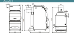 Твердотопливный котел Zota "Тополь-М" 80 кВт