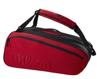 Сумка теннисная Wilson Super Tour 15 PK Clash V2.0 - красный