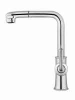 Смеситель для кухни с выдвижным изливом WONZON & WOGHAND WW-88439008A-CR хром