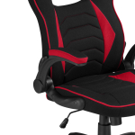 Офисное кресло Woodville Plast 1 red, black