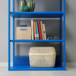Стеллаж - IKEA PLATSA, 60х40х120 см, синий, ПЛАТСА ИКЕА