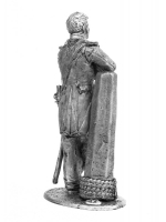 Оловянный солдатик обер-офицер Гвардейского экипажа, 1812-15 гг