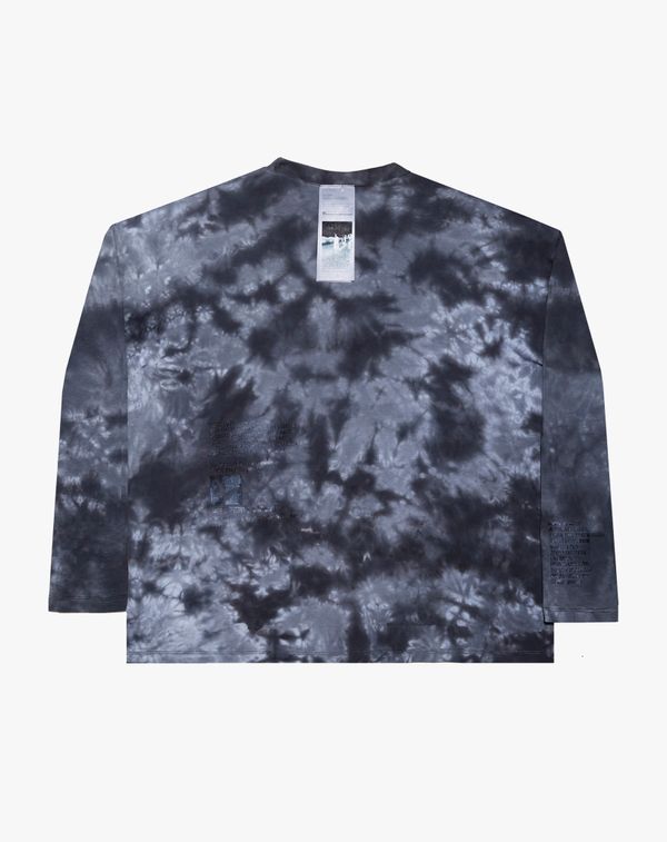 Лонгслив Blurred Memories серый - фото 6