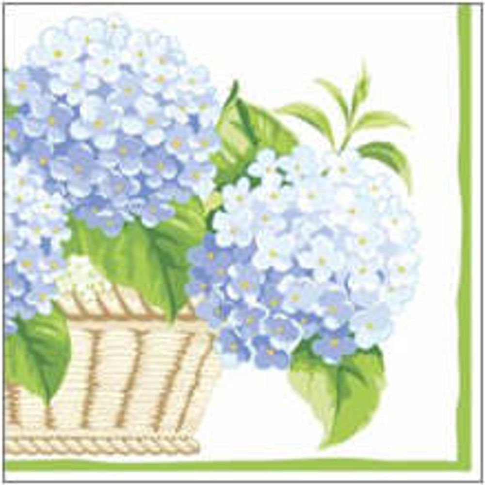 ГОРТЕНЗИЯ Салфетки 1 слойные 24Х24 40л*32