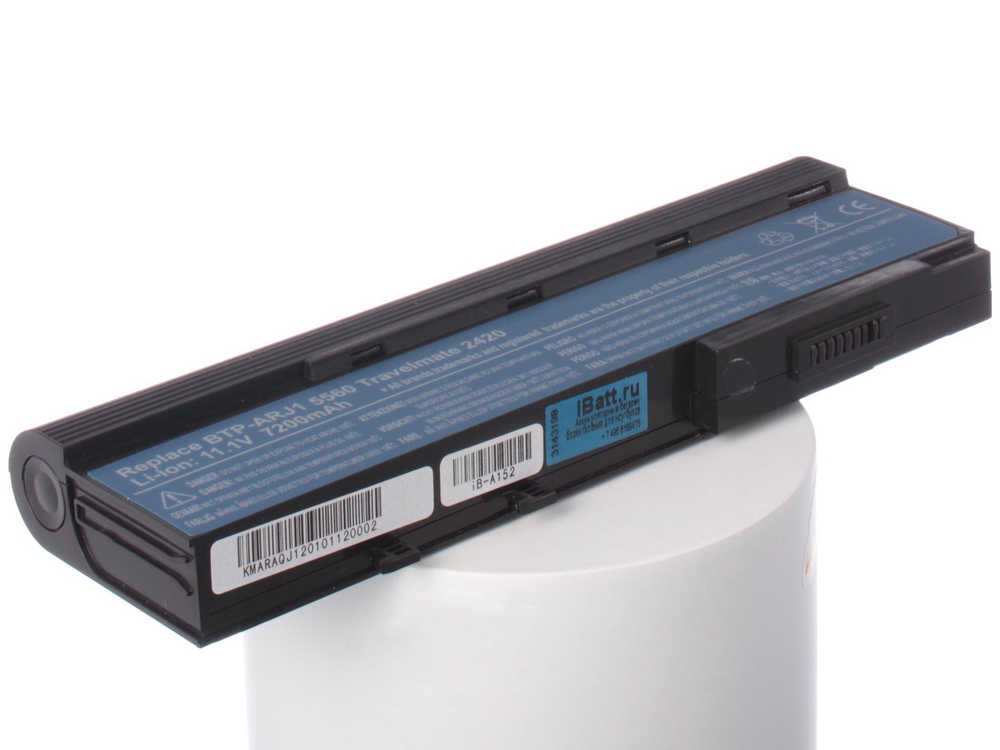 Аккумулятор iBatt 6600mAh, для Extensa 4630-731G12TravelMate 4320 4520 4730 2440 Aspire 2920G 5540 4630ZG-442G163640 4230-902G16Mi