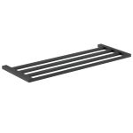 Полка для полотенец 626 мм нерж. сталь CORINTO 16923.N чёрный