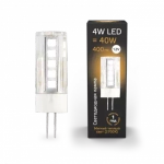 Лампа Gauss LED 4W G4 АС185-265V 400 lm 2700K керамика 207307104
