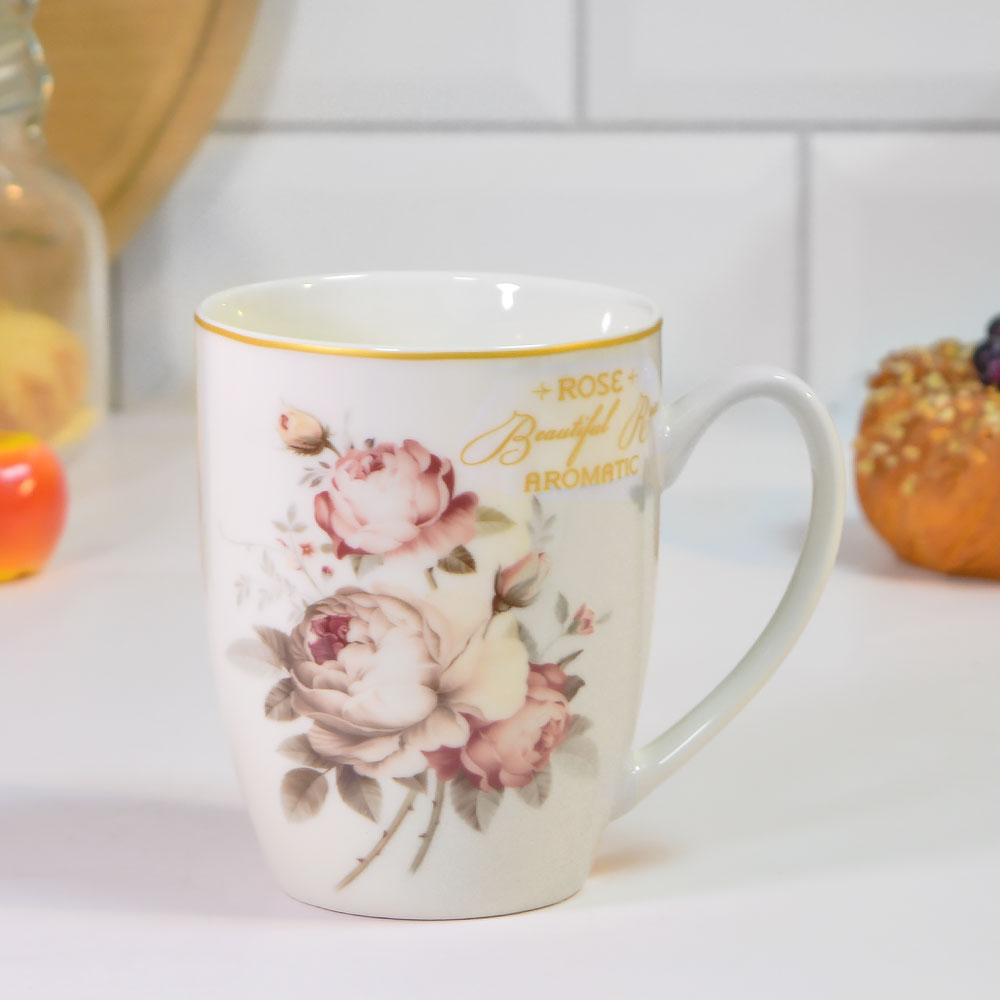 Кружка 360мл Чайная роза (00110431)