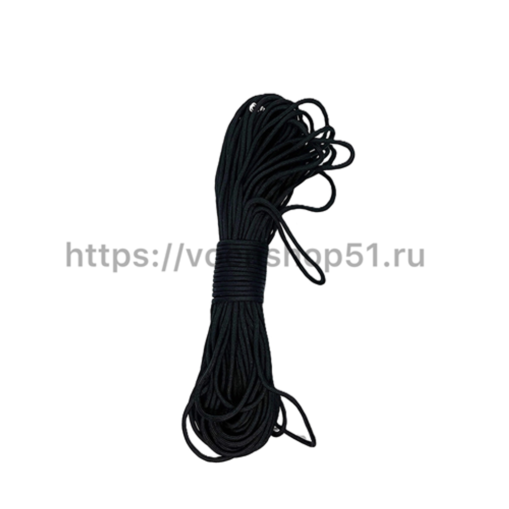 Паракордовая веревка, 31м (черная)
