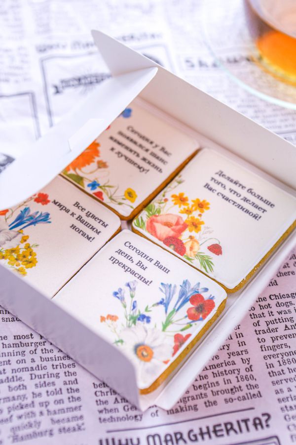 Пряник ≈ 5 см, форма: круг, квадрат, звездочка, сердечко, домик