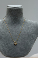 Цепочка СЕРДЦЕ перламутр