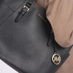 Сумка MICHAEL KORS MK Charlotte Logo Tote, 35T0GCFT7L-BLACK