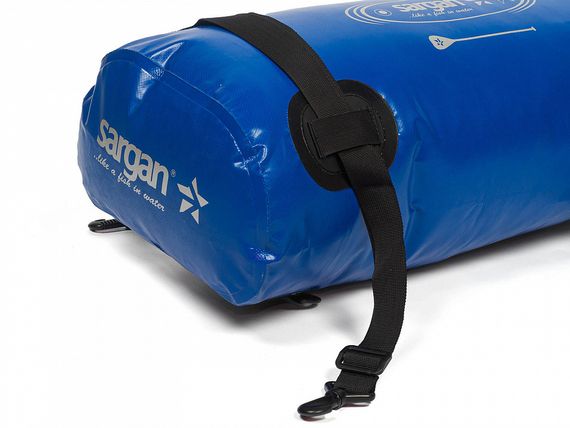 Гермо-Мешок-Рюкзак Sargan Саппер-25 2 лямки, крепления к сапборду 25 л синий