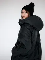 Пуховик ko-ko-ko зимний женский черный