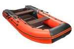 YACHTMAN-320 СК (Яхтман) красный-черный (лодка ПВХ под мотор с усилением)