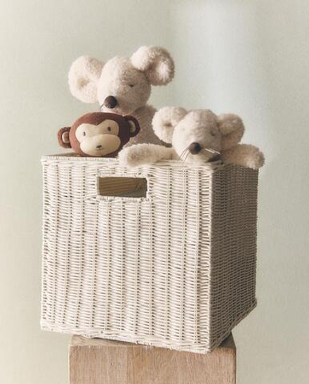 Zara Home Корзина из ротанга, 32 см