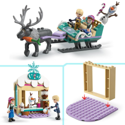 LEGO Disney Princess/ Приключение Анны на санях/ 43256