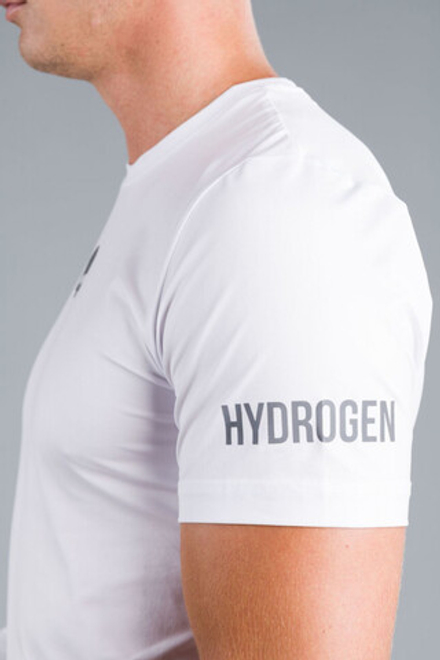 Мужская теннисная футболка Hydrogen Basic Tech Tee Man - white