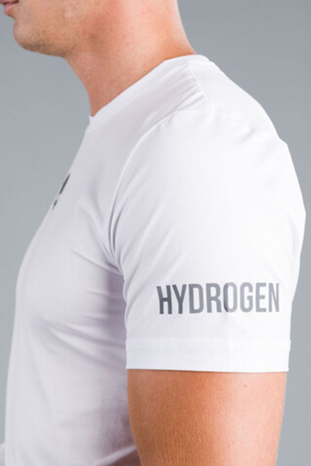 Мужская теннисная футболка Hydrogen Basic Tech Tee Man - белый