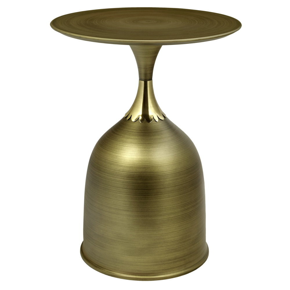 Кофейный столик Stupa 40x54см, латунь, металл