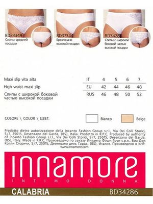 Женские трусы BD34286 Innamore