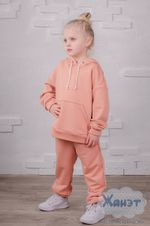 Костюм (брюки и толстовка) лосось