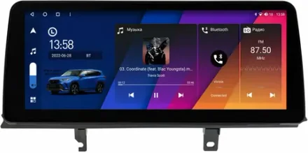 Магнитола для BMW 3-серия F30 2011-2020 - Canbox H-Line 3013 монитор 12.3" QLED в стиле BMW на Android 10, ТОП-процессор, CarPlay, 4G SIM-слот