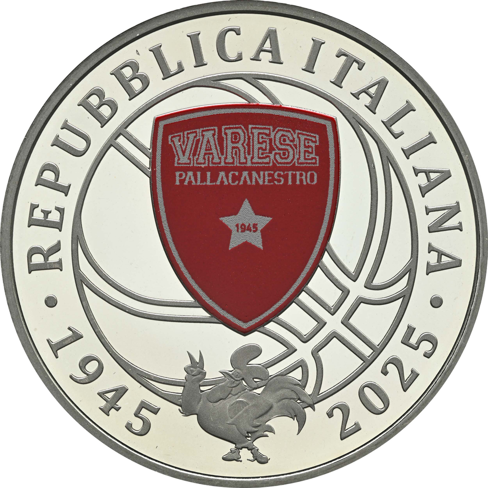 ИТАЛИЯ, 2025, 5 ЕВРО [СЕРЕБРО]