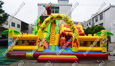 Батут "Саванна" 14*7,5*7 м